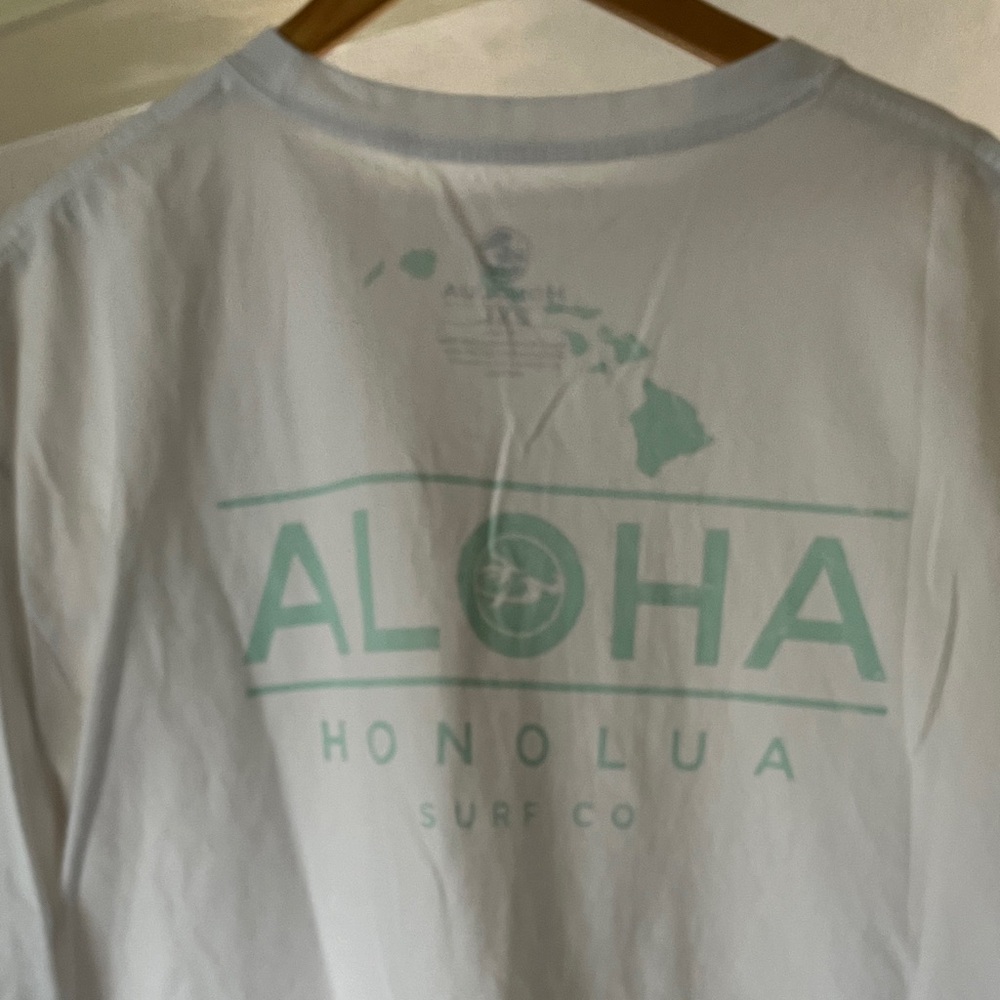 ALOHA Classic White Short Sleeve Tee